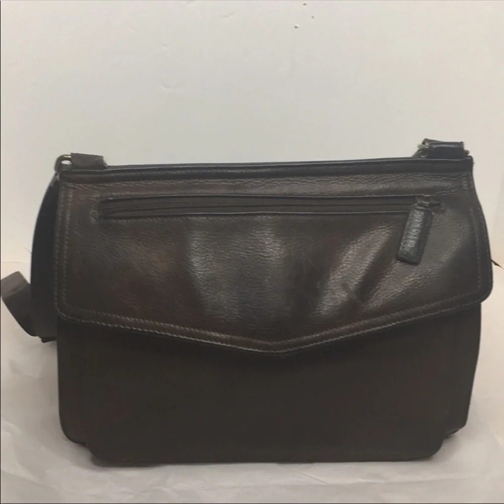 Fossil leather Briefcase/Shoulder bag
